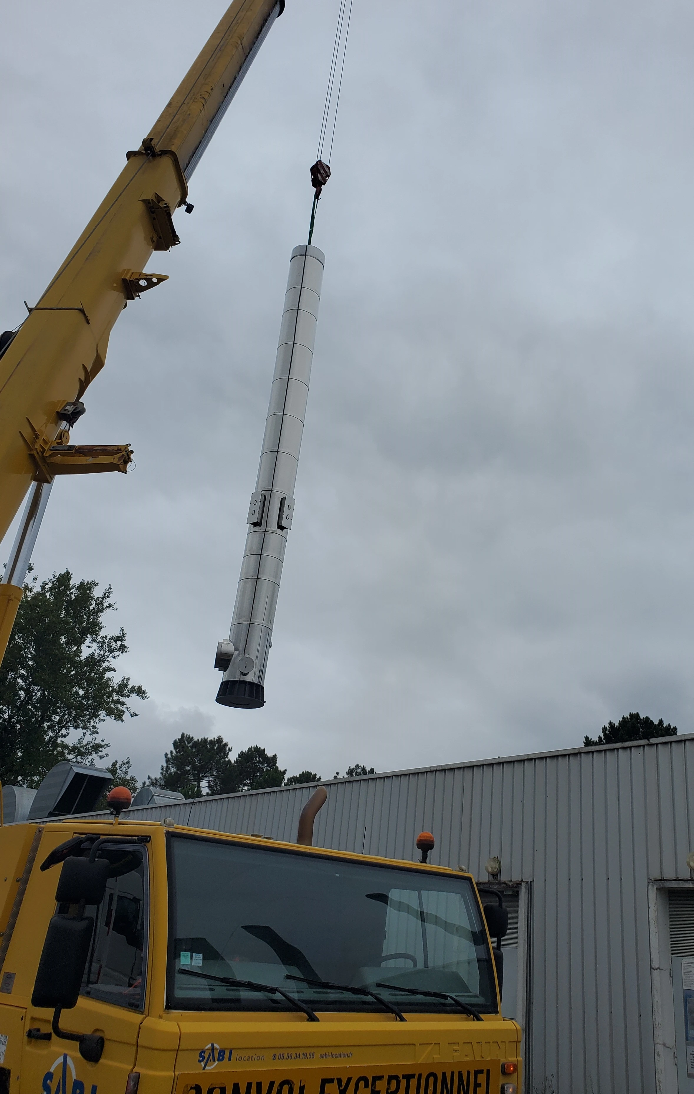 Intervention de cordistes MS Access pour et de une... chez CMFT INDUSTRIE à Martignas-sur-Jalle (industrie) – 3